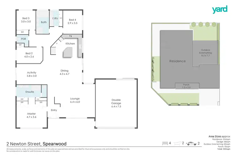 Floorplan of Homely house listing, 2 Newton Street, Spearwood WA 6163