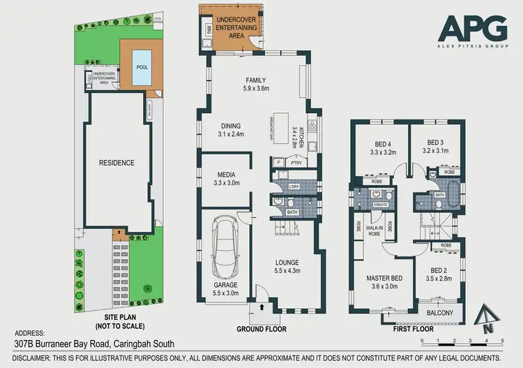 Floorplan of Homely house listing, 307B Burraneer Bay Road, Caringbah South NSW 2229