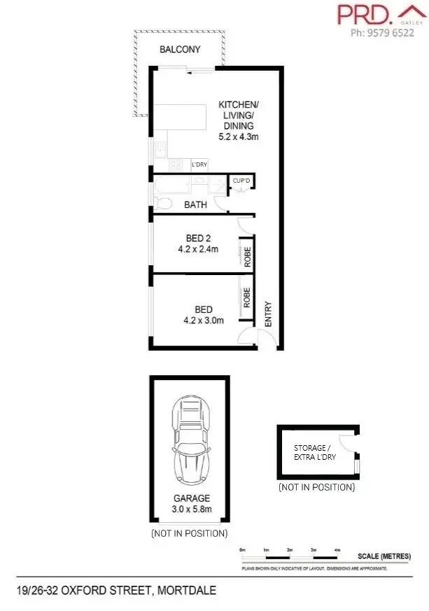 Floorplan of Homely unit listing, 19/26-32 Oxford Street, Mortdale NSW 2223