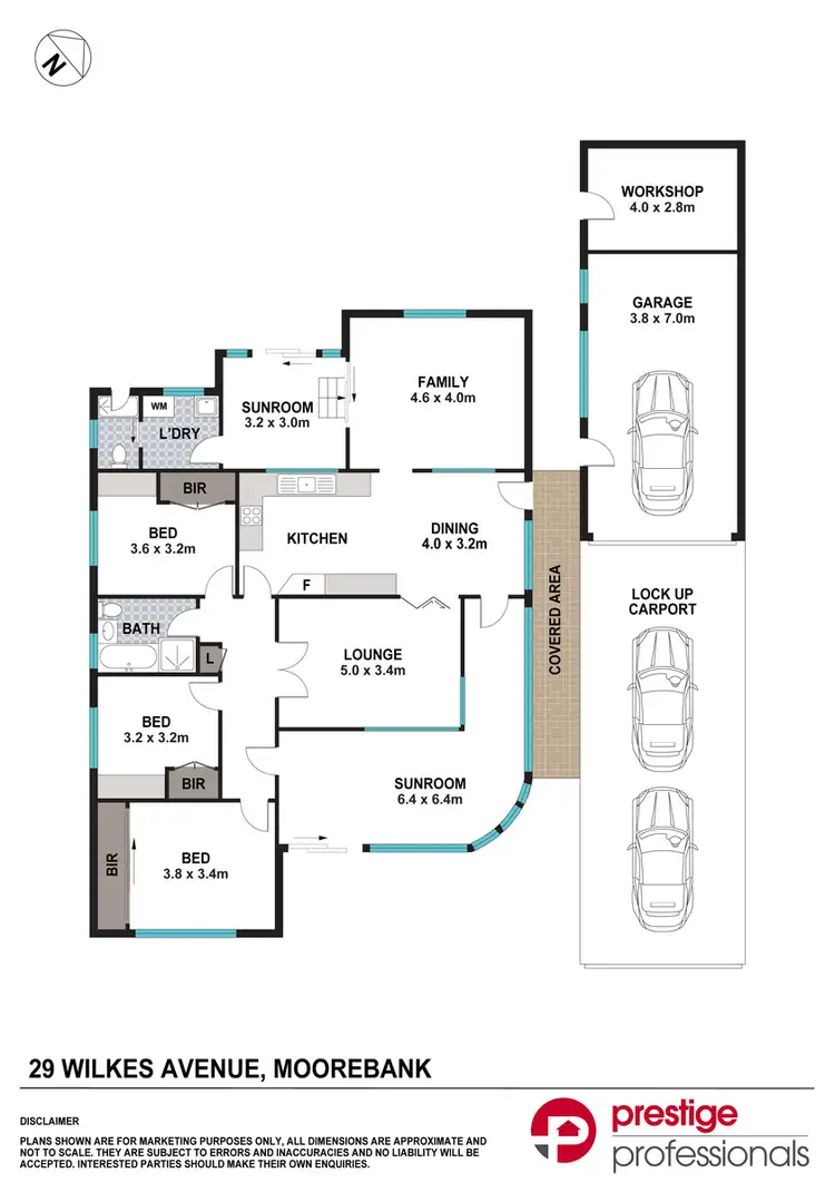 Floorplan of Homely house listing, 29 Wilkes Avenue, Moorebank NSW 2170