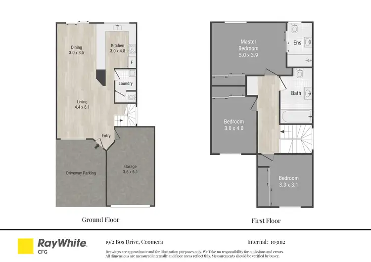 Floorplan of Homely house listing, 19/2 Bos Drive, Coomera QLD 4209