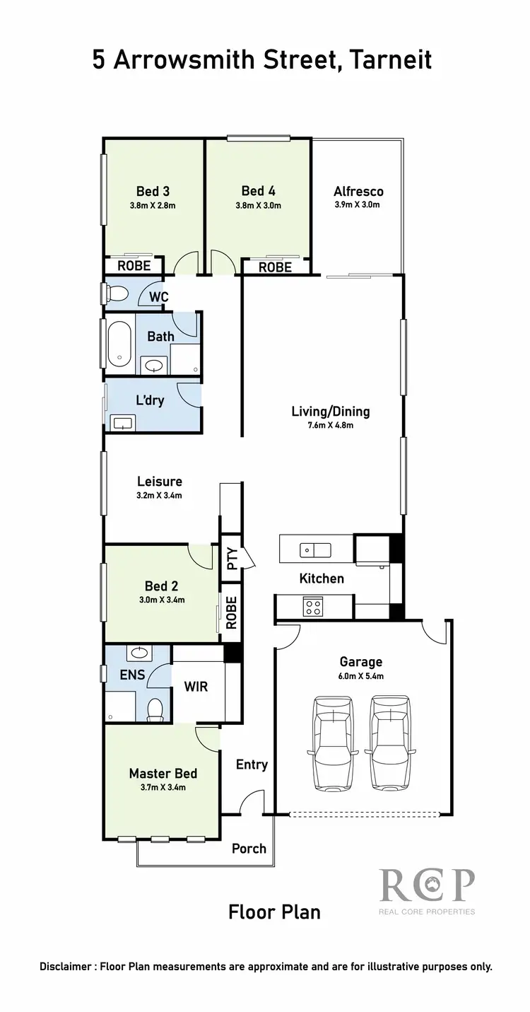 Floorplan of Homely house listing, 5 Arrowsmith Street, Tarneit VIC 3029