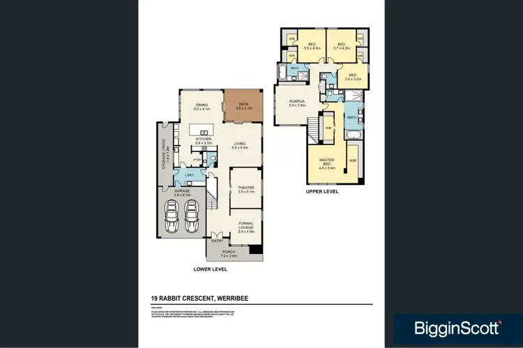 Floorplan of Homely house listing, 19 Rabbit Crescent, Werribee VIC 3030