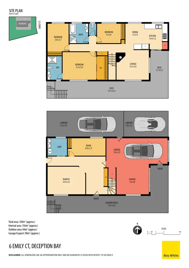 Floorplan of Homely house listing, 6 Emily Court, Deception Bay QLD 4508
