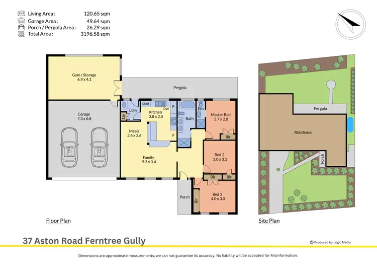 Floorplan of Homely house listing, 37 Ashton Road, Ferntree Gully VIC 3156