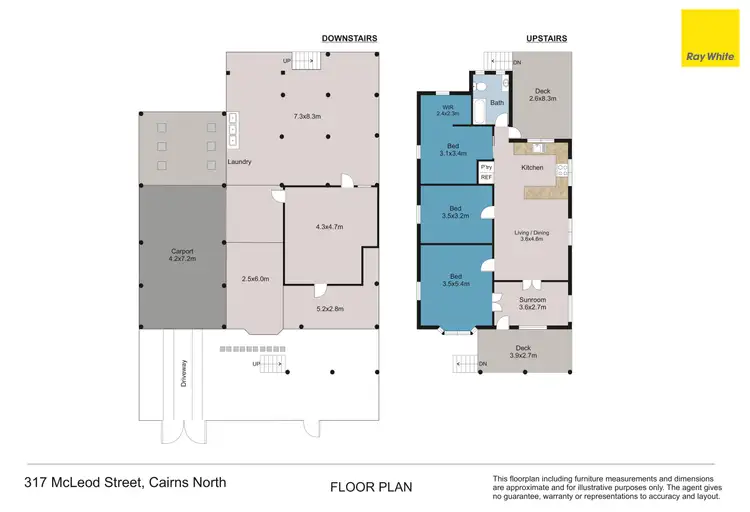 Floorplan of Homely house listing, 317 Mcleod Street, Cairns North QLD 4870