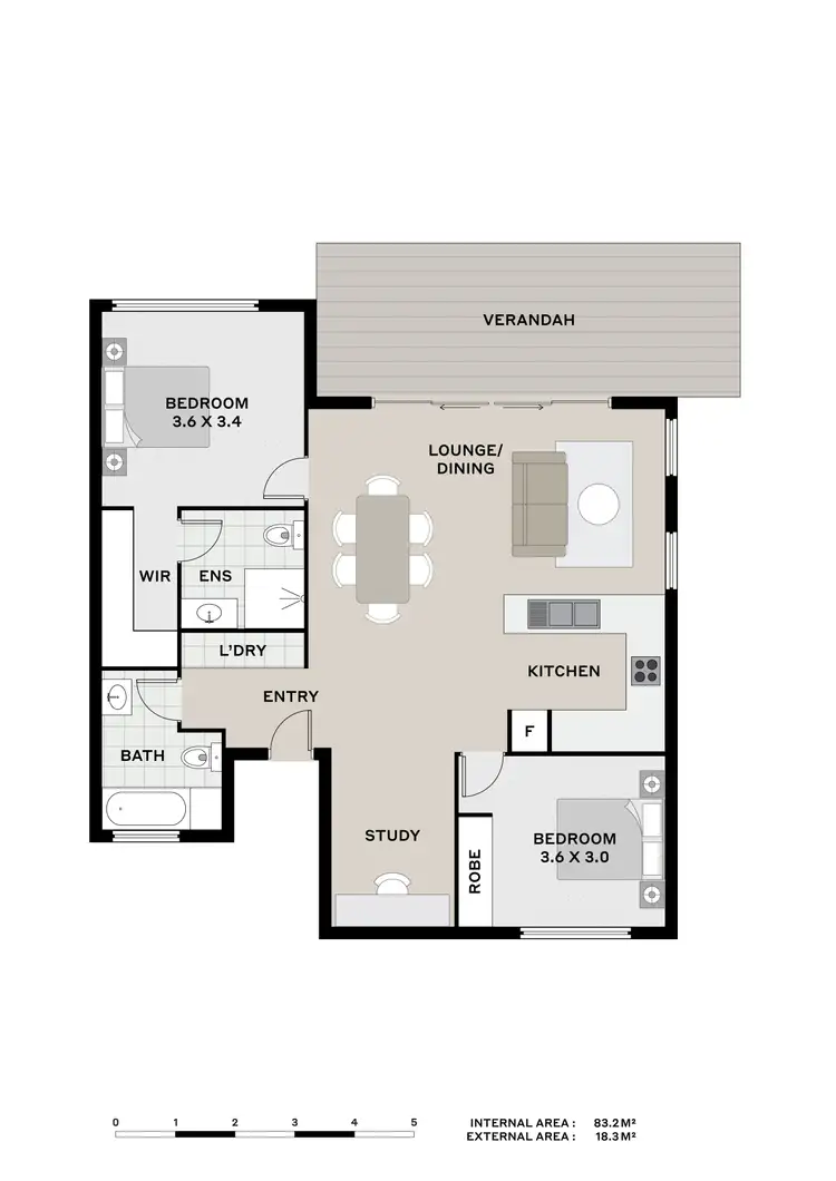 Floorplan of Homely unit listing, 49/8-32 Stanley Street, Townsville City QLD 4810