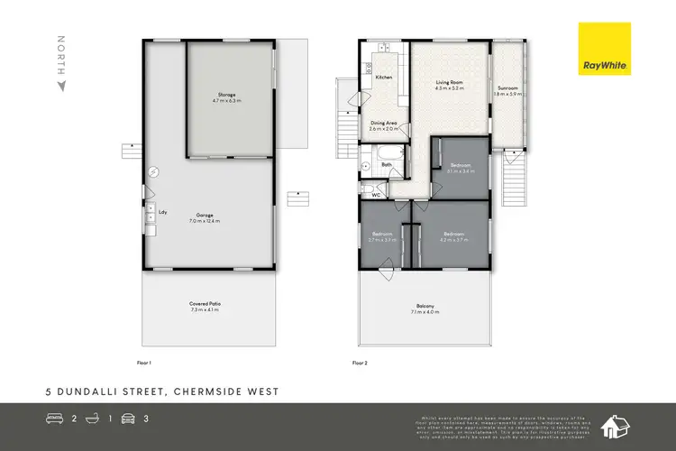 Floorplan of Homely house listing, 5 Dundalli Street, Chermside West QLD 4032