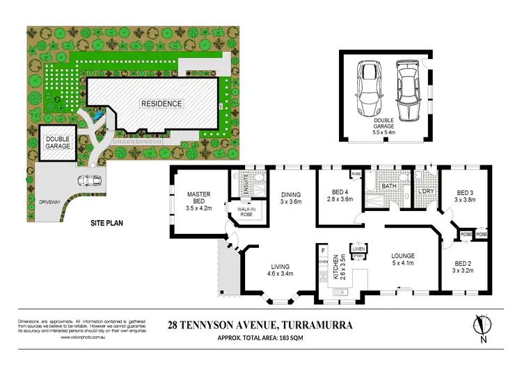 Floorplan of Homely house listing, 28 Tennyson Avenue, Turramurra NSW 2074