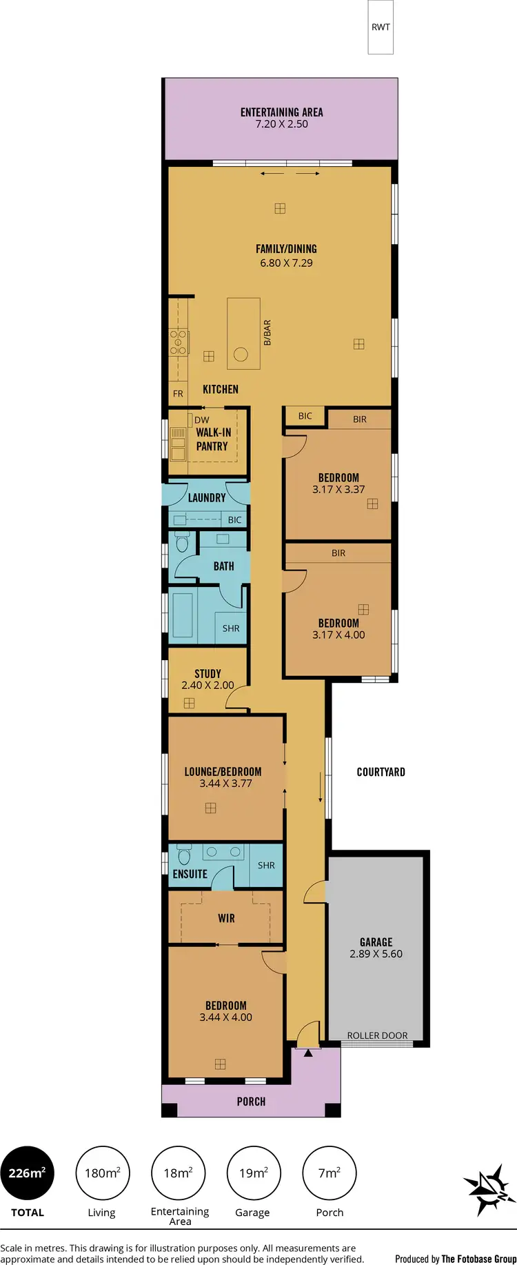 Floorplan of Homely house listing, 4a Cooinda Street, Findon SA 5023