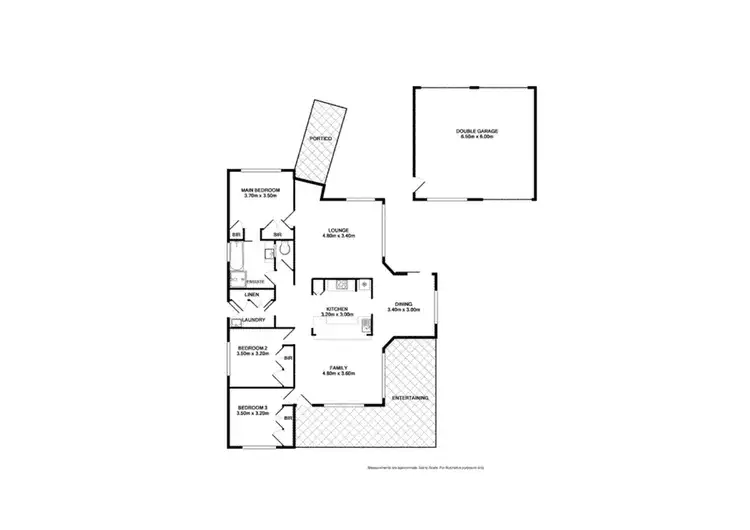 Floorplan of Homely house listing, 7 Mashie Way, West Wodonga VIC 3690