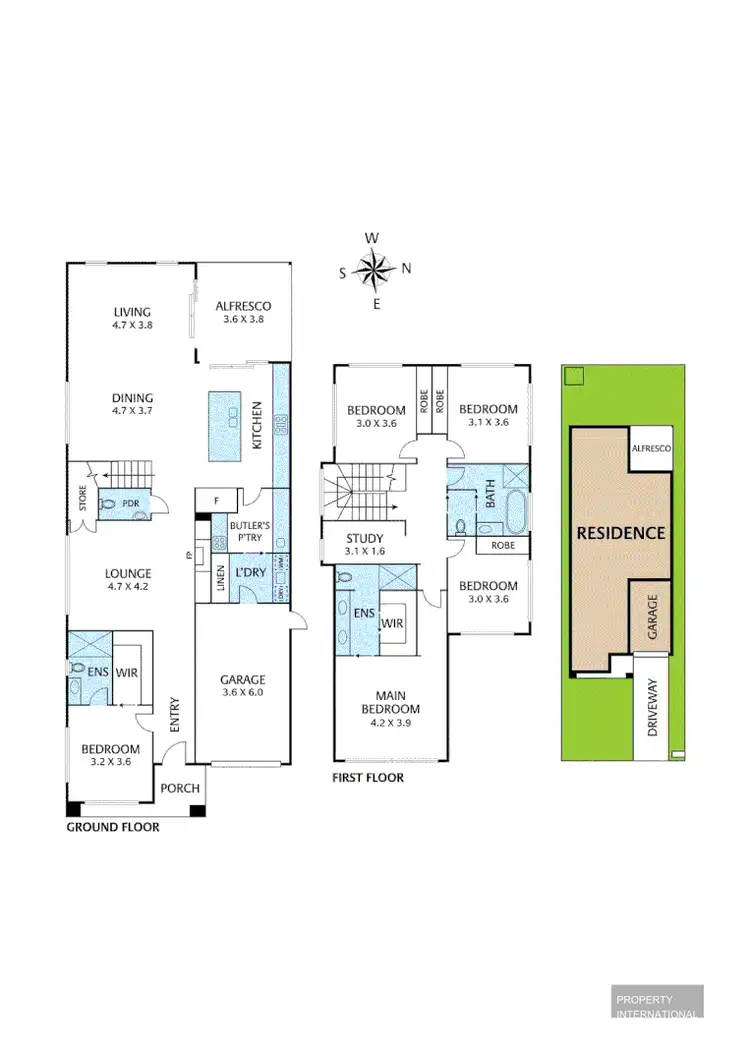 Floorplan of Homely house listing, 13A Fraser Street, Glen Waverley VIC 3150