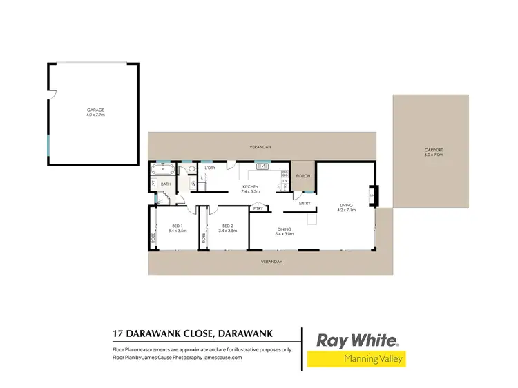 Floorplan of Homely rural property listing, 17 Darawank Close, Darawank NSW 2428