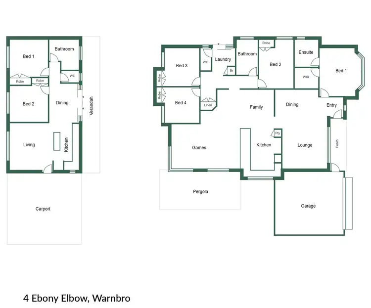 Floorplan of Homely house listing, 4 Ebony Elbow, Warnbro WA 6169