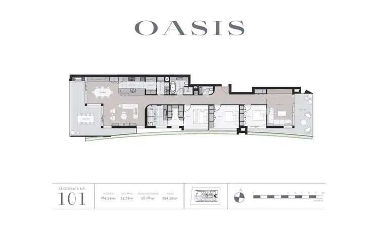 Floorplan of Homely apartment listing, 101/11-13 Tonkin street, Cronulla NSW 2230