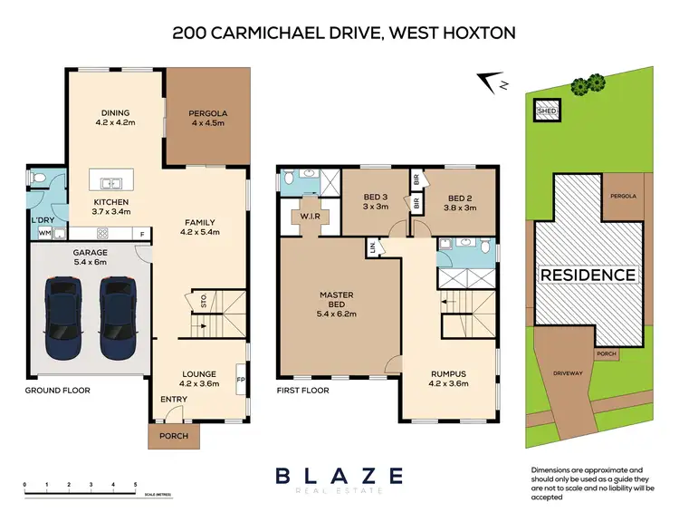 Floorplan of Homely house listing, 200 Carmichael Drive, West Hoxton NSW 2171