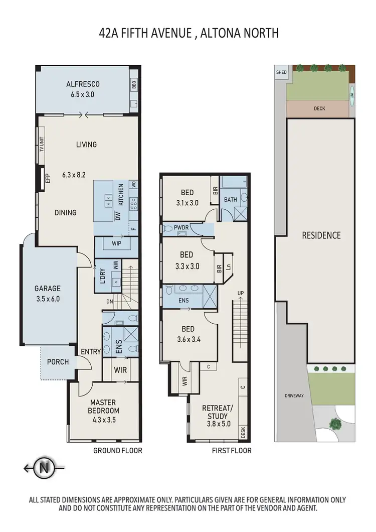 Floorplan of Homely house listing, 42A Fifth Avenue, Altona North VIC 3025