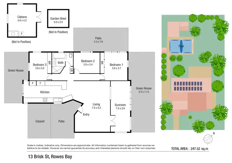 Floorplan of Homely house listing, 13 Brisk Street, Rowes Bay QLD 4810