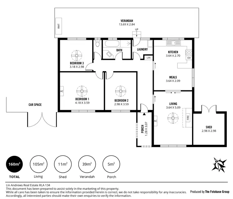 Floorplan of Homely house listing, 105 Spains Road, Salisbury SA 5108