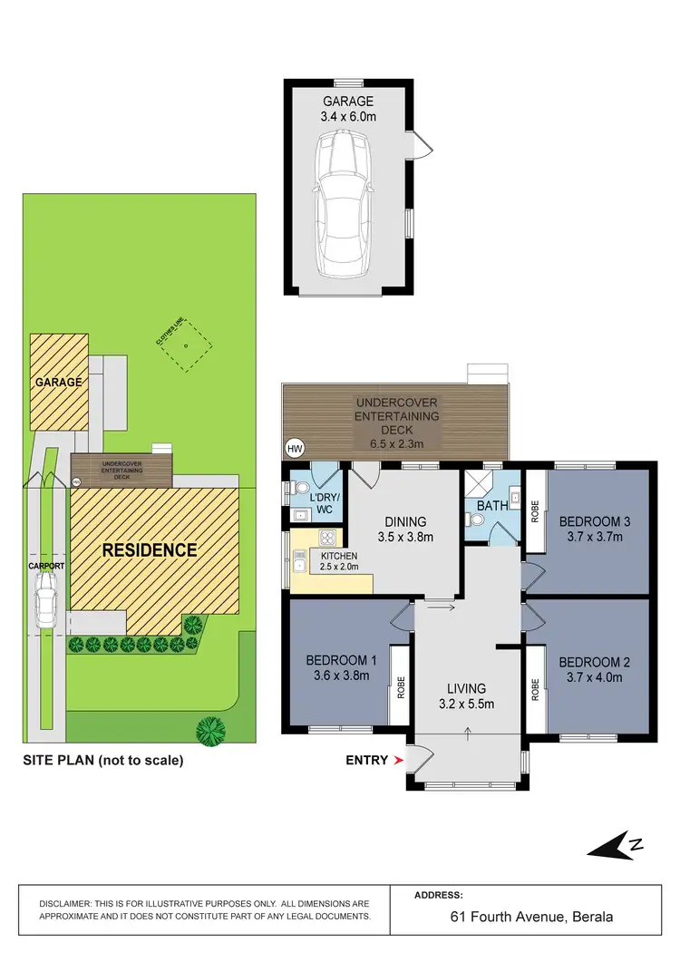Floorplan of Homely house listing, 61 Fourth Avenue, Berala NSW 2141