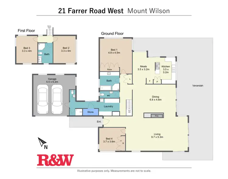 Floorplan of Homely house listing, 21-35 Farrer Road West, Mount Wilson NSW 2786