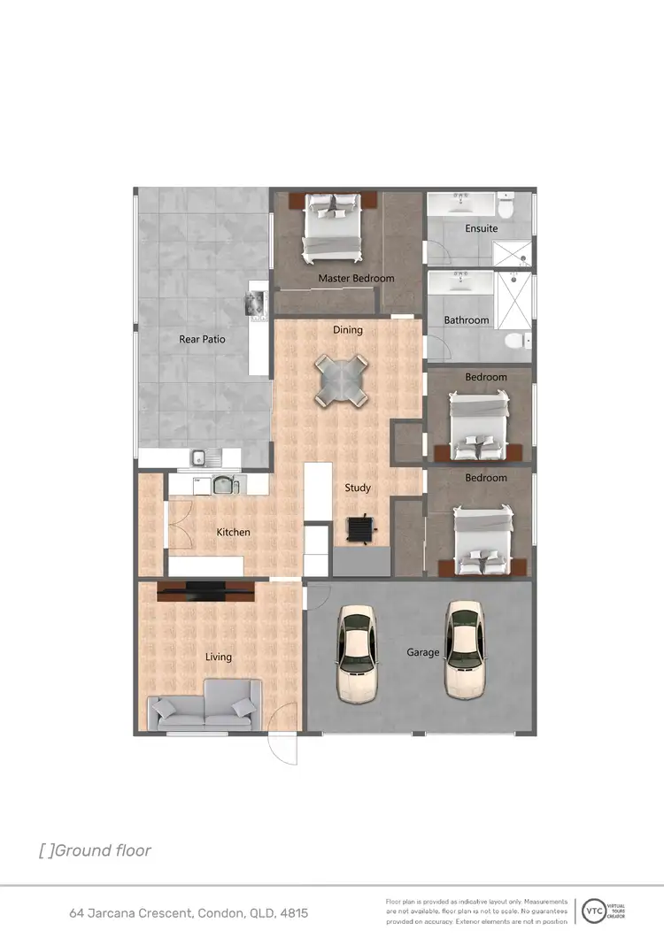 Floorplan of Homely house listing, 64 Jacana Crescent, Condon QLD 4815