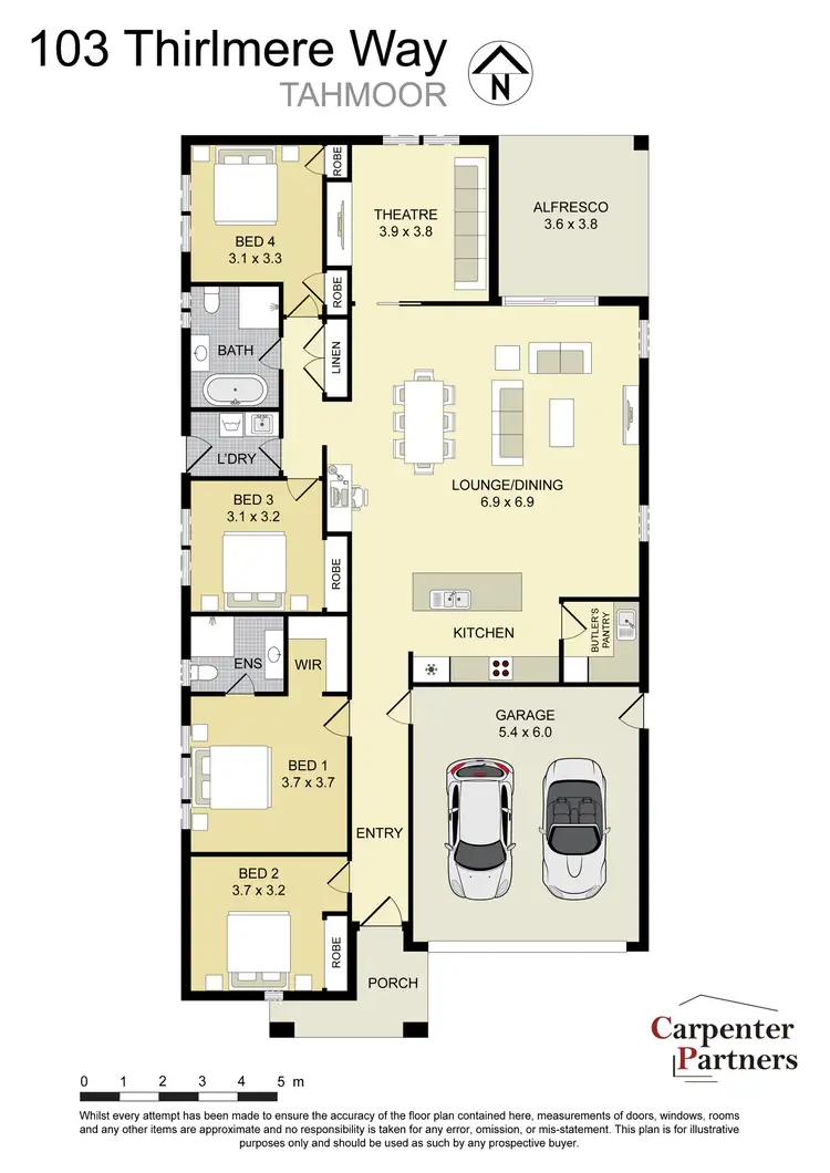 Floorplan of Homely house listing, 103 Thirlmere Way, Tahmoor NSW 2573