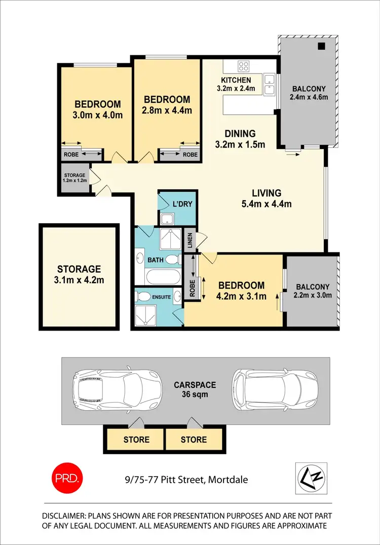 Floorplan of Homely apartment listing, 9/75-77 Pitt Street, Mortdale NSW 2223