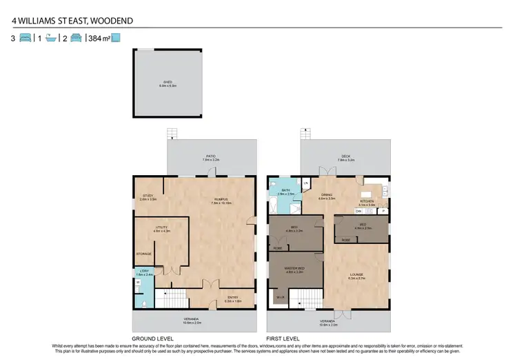 Floorplan of Homely house listing, 4 Williams Street East, Woodend QLD 4305