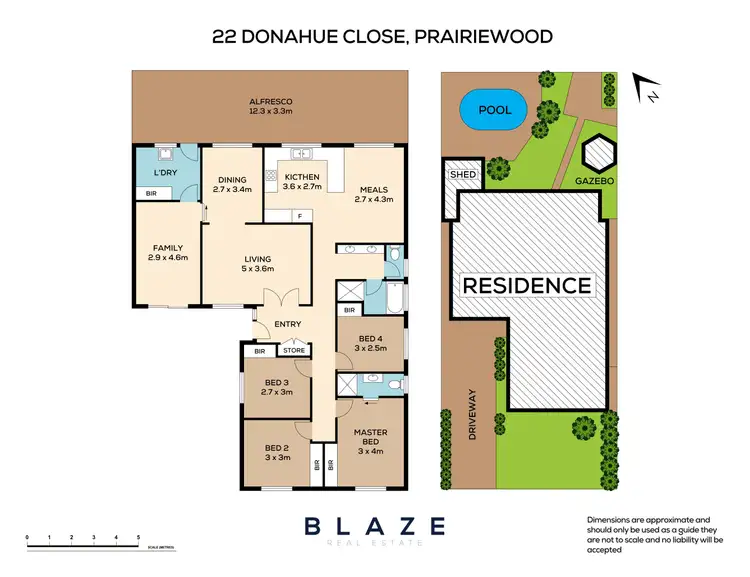 Floorplan of Homely house listing, 22 Donahue Close, Prairiewood NSW 2176