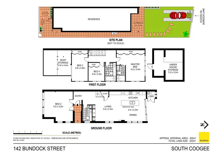 Floorplan of Homely house listing, 142 Bundock Street, South Coogee NSW 2034
