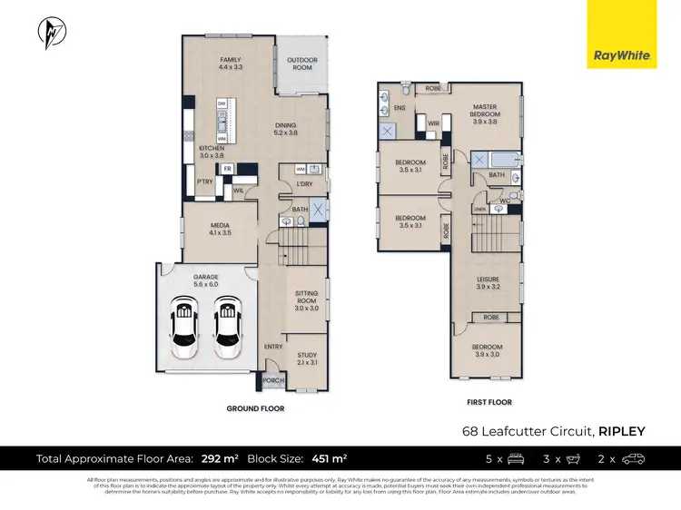 Floorplan of Homely house listing, 68 Leafcutter Circuit, Ripley QLD 4306