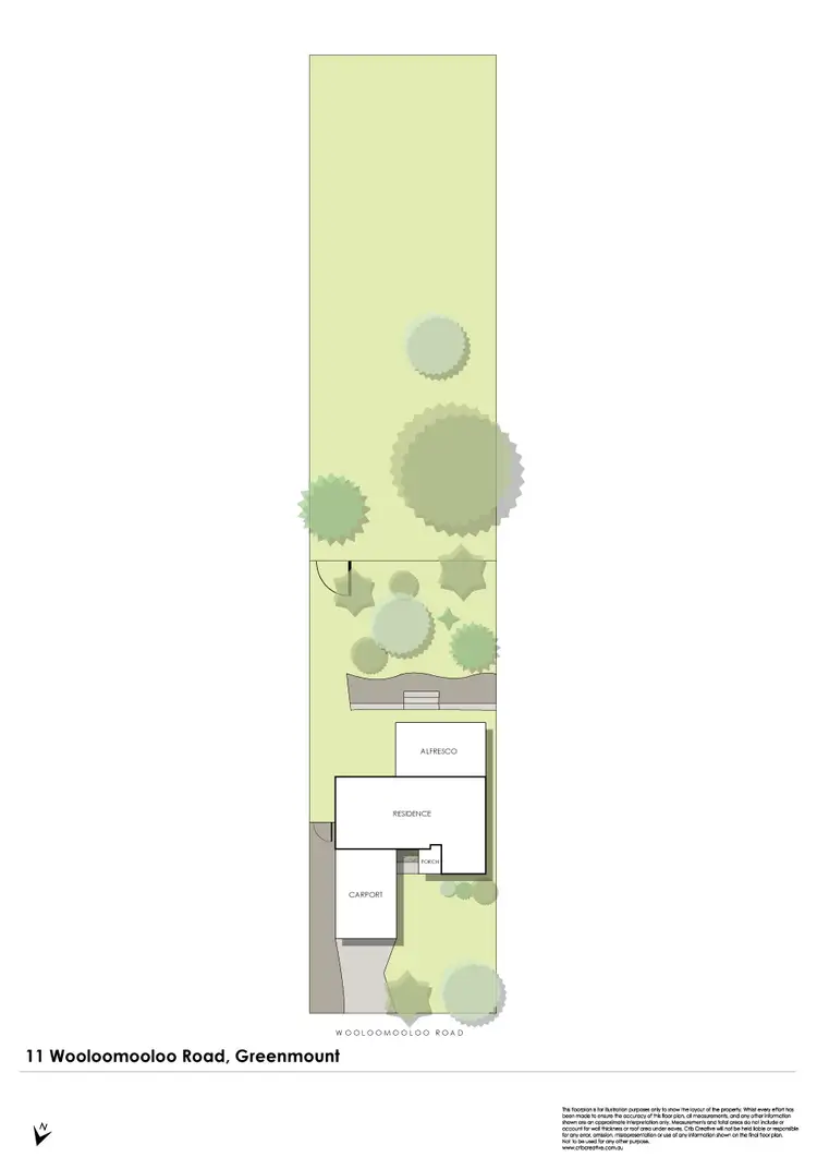 Floorplan of Homely house listing, 11 Wooloomooloo Road, Greenmount WA 6056