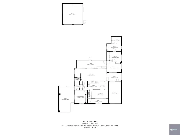 Floorplan of Homely house listing, 11 Zunker Street, Burnett Heads QLD 4670