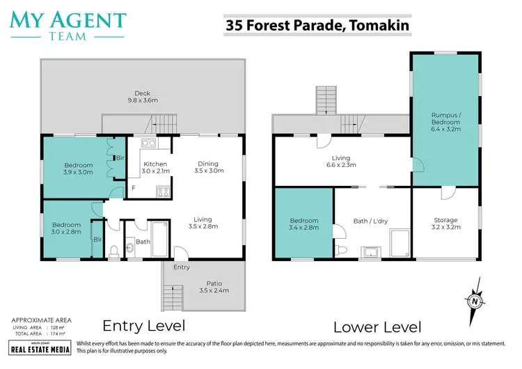 Floorplan of Homely house listing, 35 Forest Parade, Tomakin NSW 2537