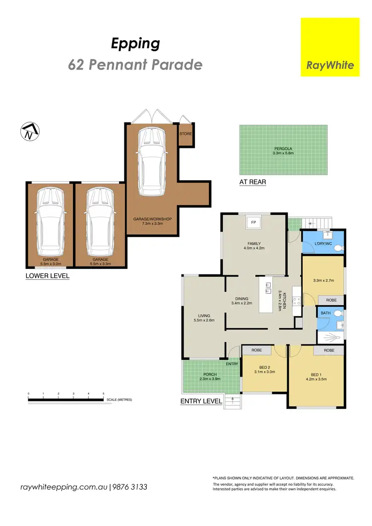 Floorplan of Homely house listing, 62 Pennant Parade, Epping NSW 2121