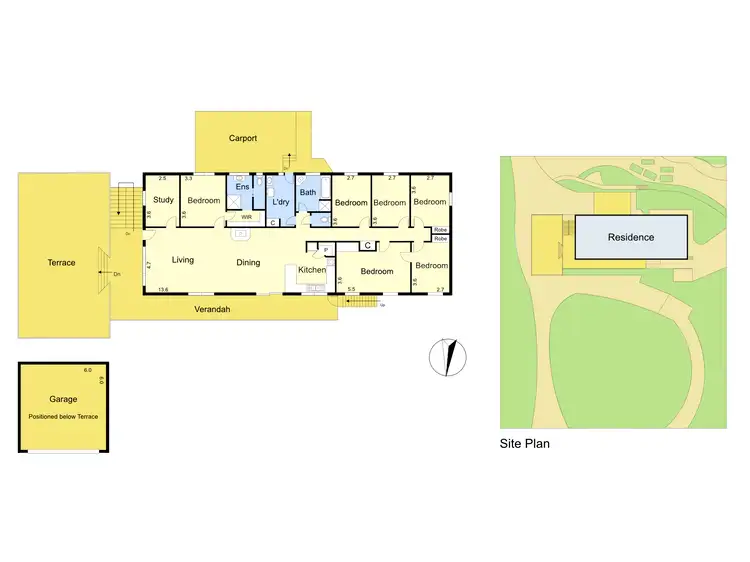Floorplan of Homely house listing, 27-29 Mt Vue Road, Healesville VIC 3777