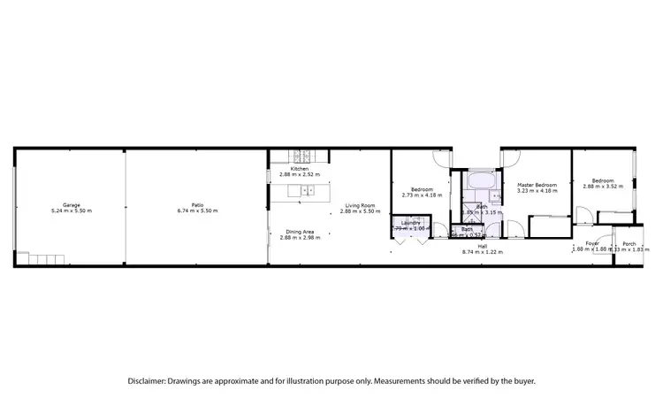 Floorplan of Homely house listing, 3 Hadley Lane, Craigieburn VIC 3064