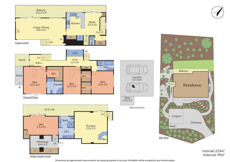 Floorplan of Homely house listing, 1 Irene Avenue, Upper Ferntree Gully VIC 3156