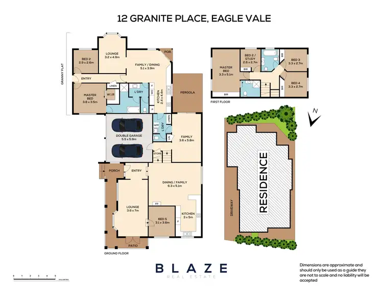 Floorplan of Homely house listing, 12 Granite Place, Eagle Vale NSW 2558
