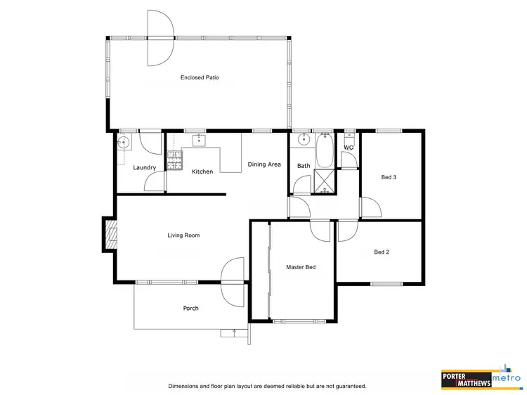 Floorplan of Homely house listing, 9 Treave Street, Cloverdale WA 6105