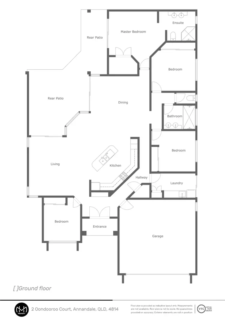 Floorplan of Homely house listing, 2 Oondooroo Court, Annandale QLD 4814
