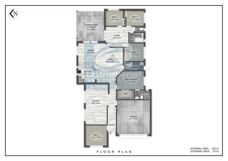 Floorplan of Homely house listing, 26 Chestwood Crescent, Sippy Downs QLD 4556