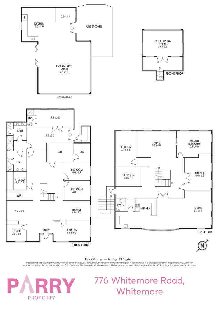 Floorplan of Homely house listing, 776 Whitemore Road, Whitemore TAS 7303