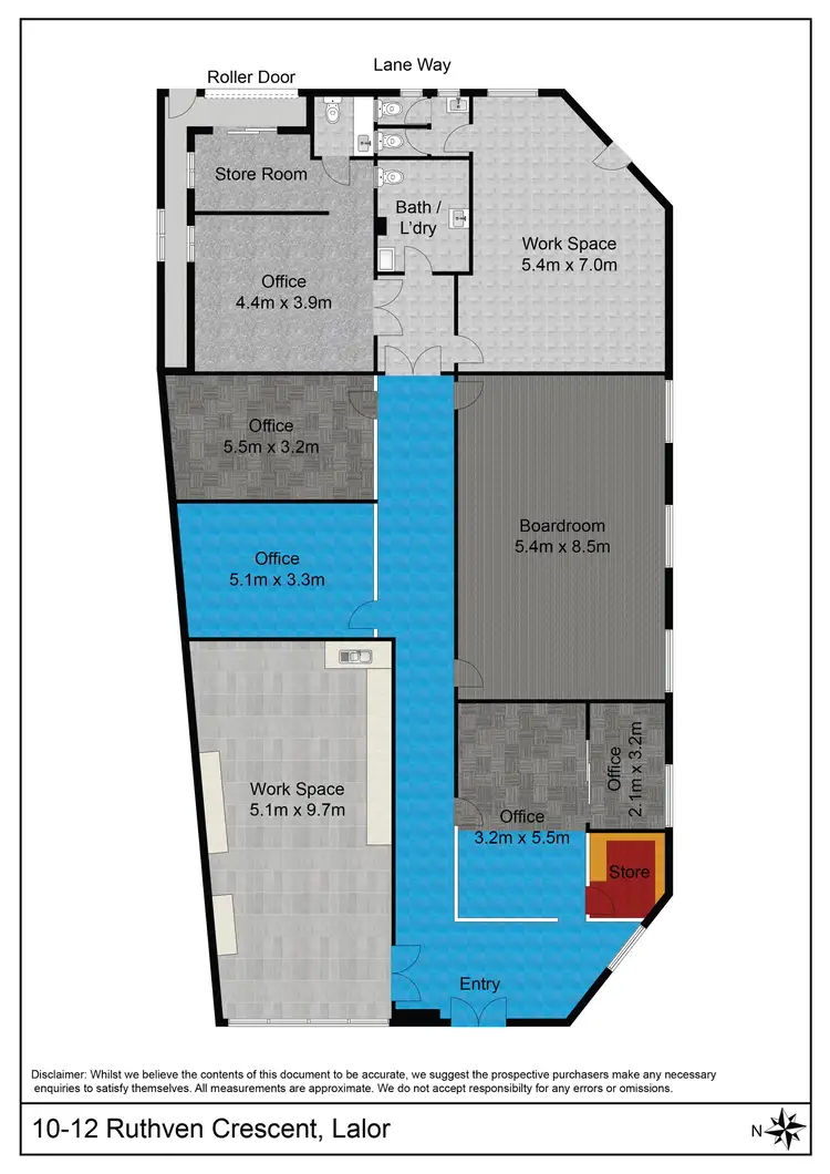Floorplan of Homely other listing, 10 Ruthven Crescent, Lalor VIC 3075