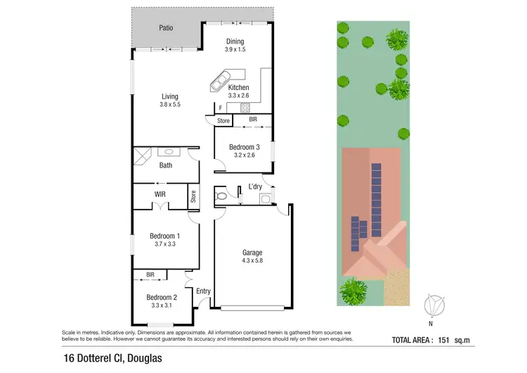 Floorplan of Homely house listing, 16 Dotterel Close, Douglas QLD 4814