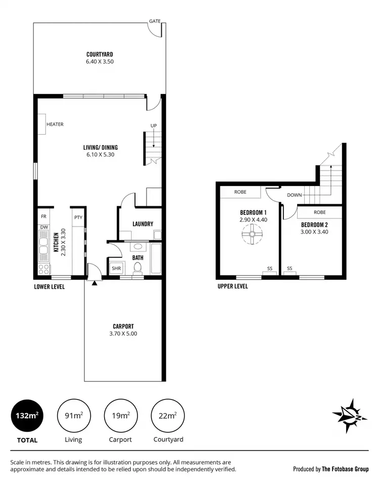Floorplan of Homely unit listing, 3/571 Portrush Road, Glenunga SA 5064