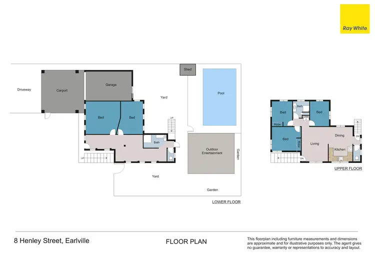 Floorplan of Homely house listing, 8 Henley Street, Earlville QLD 4870