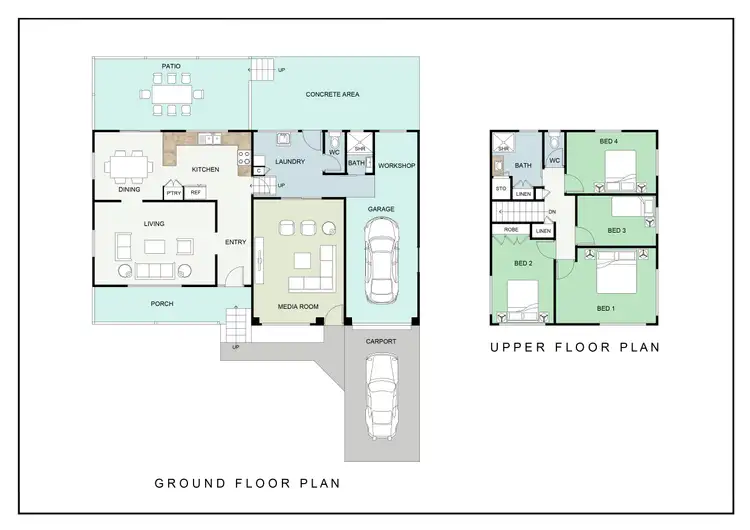 Floorplan of Homely house listing, 1 Bligh Court, Mount Pleasant QLD 4740
