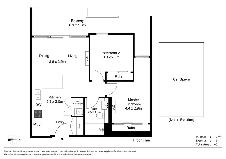 Floorplan of Homely apartment listing, 229/70 Batesford Road, Chadstone VIC 3148